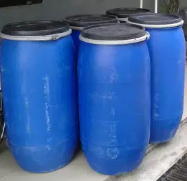 Drum Gentong Plastik Penampung Air Dapur Mandi