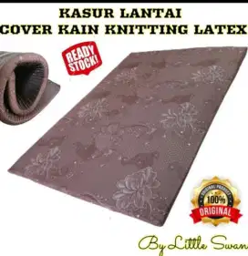 Kasur Gulung Cover Latex -Kasur Lantai -Travel - Bisa custom isi latex