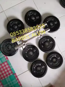 Barbel dumble kettlebell FREE ONGKIR