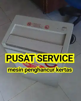 Mesin penghancur kertas sparepart bergaransi.