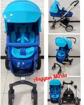 Stroller babyelle spin 360 derajat stroler kereta dorong bayi murah