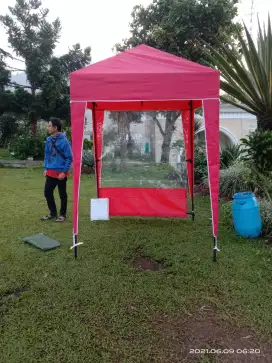 Tenda kafe outdoor untuk berdagang