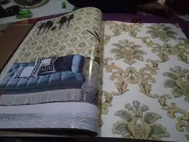 Jual wallpaper korea motif batik