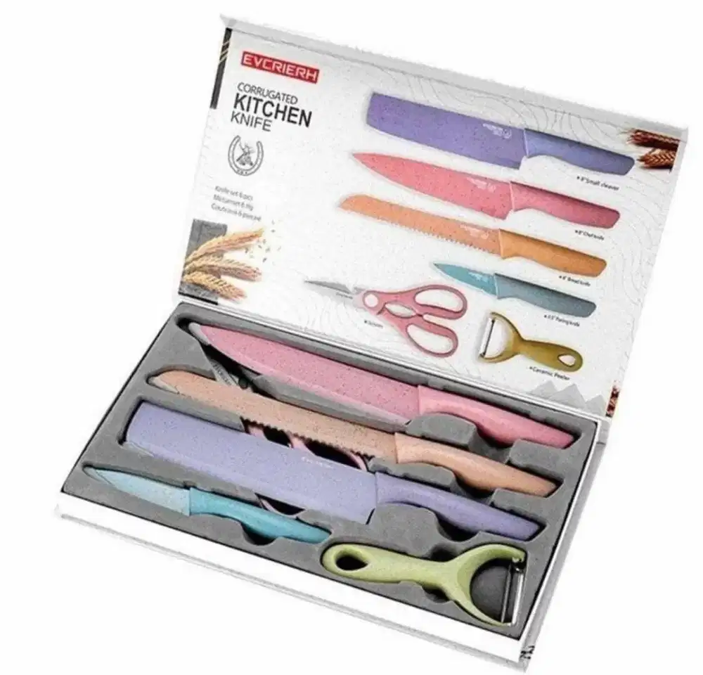 Pisau Dapur Chef 1 Set