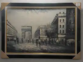 Lukisan Paris Arc de Triomphe