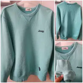 189.  Crewneck Jeef Biru