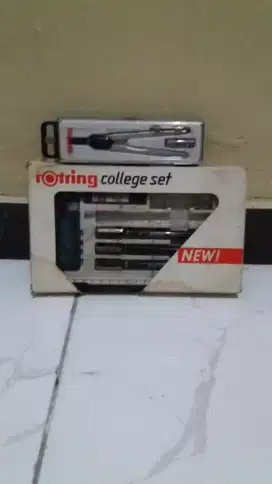 Rapido college set dan jangka Rotring