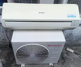 AC sharp 1/2 PK harga plus pasang garansi 6 bulan Dingin istimewa