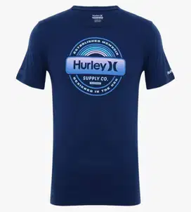 Hurley Kids Label Boys Tee - Navy Size L