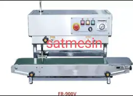 Mesin penyegel plastik 2 fungsi FR-900V band Sealer segel getra