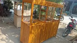 Mejo kursi warkop  full kayu