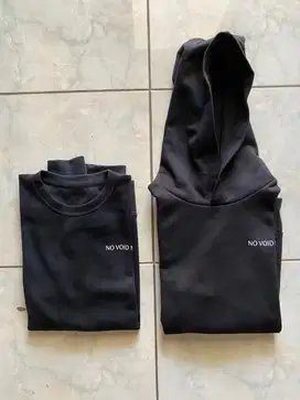 Borongan Bundling Sweater dan Hoodie ORIGINAL No Void Minds size L