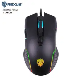 Mouse Gaming Macro Rexus Xierra X12 RGB Gaming Mouse