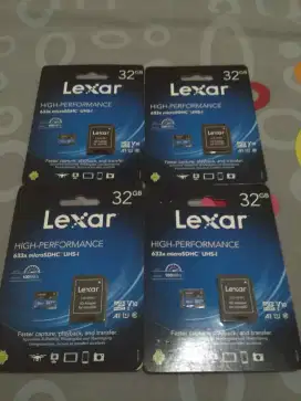 MicroSD memory Lexar 32GB Class 10