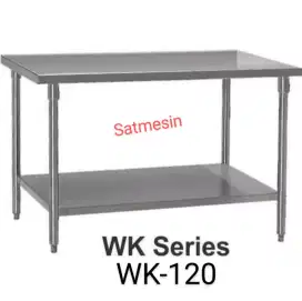 Meja stainless steel WK-120 working table wk-120