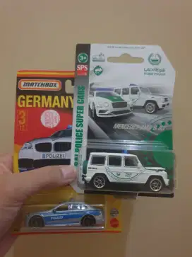 Paketan matchbox & majorette police car