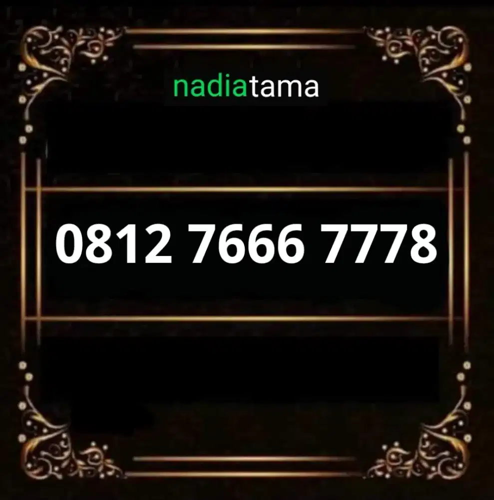 Nomor Cantik Simpati 7666 7778