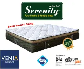 Kasur SpringBed Elite Serenity Impressa Latex Anti Bakteri | VENIA