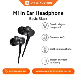 Ready Headset Xiaomi In-Ear Basic kabel