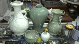 5 Buah Celadon Antik