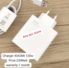 Charger Xiaomi 120 watt. Original New