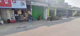 Ruko 75m tepi PINGGIR JALAN raya SHM toko 2 lantai ruko kios shm