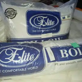 bantal guling elite hollow fiber sillicon pillow bloster