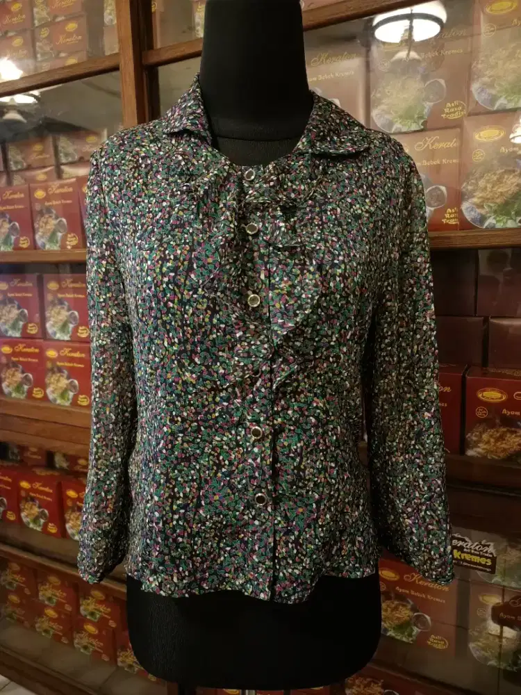 Blouse kemeja tunik Korean