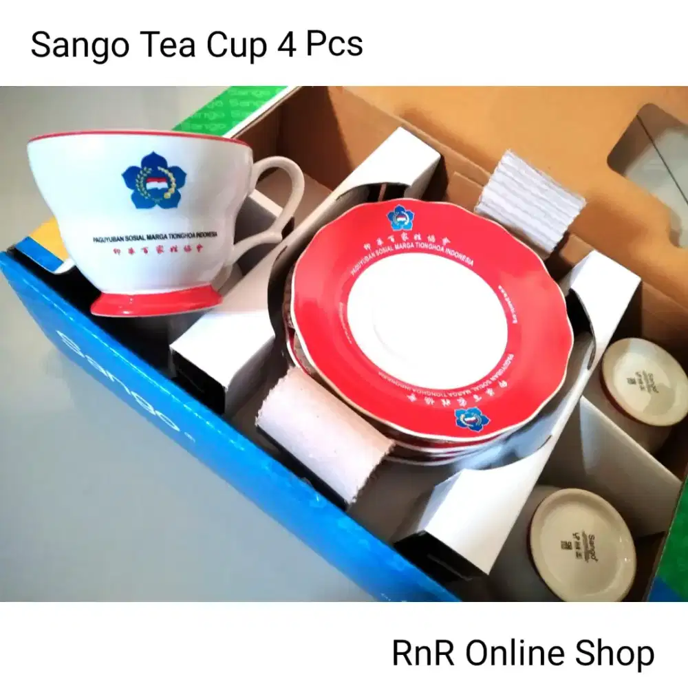 4pcs Sango Tea Cup Set