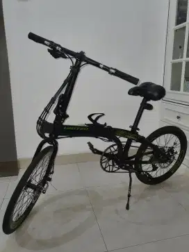 Sepeda Lipat United Nigma 10 speed upgrade