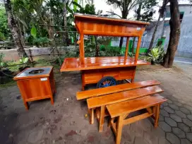 Gerobak angkringan gratis ongkir bayar ditempat (COD) JABODETABEK #003