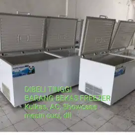 Dibeli tunai Freezer box bekas anda dll harga sesuai kondisi