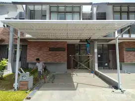 canopy atap upvc,canopy kaca, alderon, spandek,genteng metal,bjringan