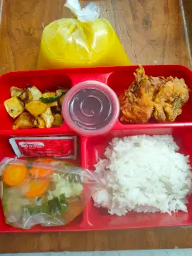 Cateringan bulanan dan nasi box