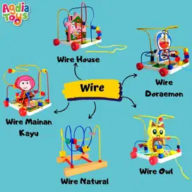 Wire Game Mainan Motorik Anak PAUD TK