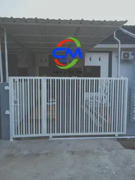 PAGAR BESI ANTI KARAT MINIMALIS MODERN GERBANG RUMAH