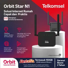 Telkomsel Orbit Star N1 Home Router Modem WiFi 4G High Speed