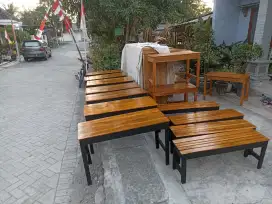 Meja kursi warkop murah