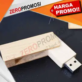 Flashdisk Kayu Swivel Rotary FDWD21
