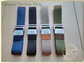 [Double Ring v2 ] Ikat Pinggang / Sabuk / Gesper / Pendeng