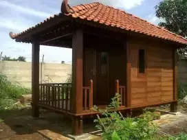 Rumah kayu kelapa ukur 3mx5m