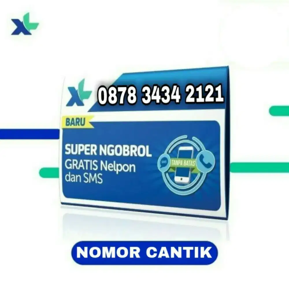 Nomor Cantik XL ABAB CDCD / Nomer / Kartu Perdana Axiata 2121 0808