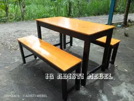 Meja kursi warung cafe warmindo dll promo