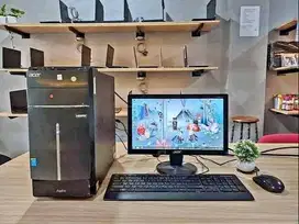 Di Jual 1 Set Komplit Komputer PC Bekas Tinggal Pakai