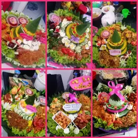 Tumpeng termurah berkwalitas lauk melimpah catering dnj