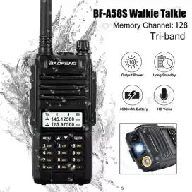 HT baru baofeng a58s warna hitam