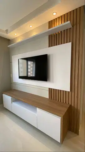 Cabinet tv , backdrop tv minimalis