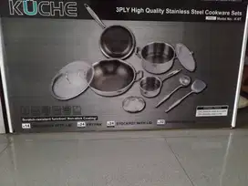 Kuche stainless steel cookware sets