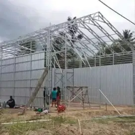 Jasa pasang Kanopi baja ringan, kanopi mandiri