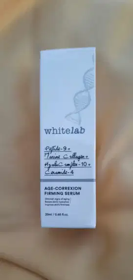 whiteLAB serum wajah dan pelembab wajah malam